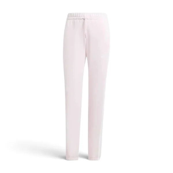 women Essentials 3-Stripes French Terry Cuffed Pants Pink / White