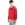 men Essentials 3-Stripes Fleece Hoodie Pure Ruby / Black
