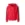 men Essentials 3-Stripes Fleece Hoodie Pure Ruby / Black