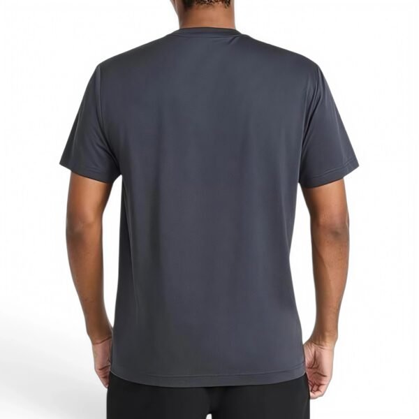 Reebok Men’s Sonic Bolt Short Sleeve Crewneck T-Shirt Black Heather
