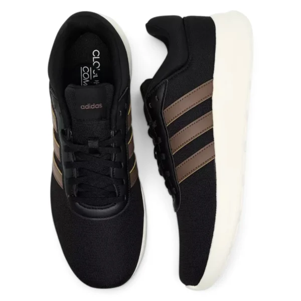 Adidas Lite Racer 4.0 Shoes Black / Earth Strata / Off White