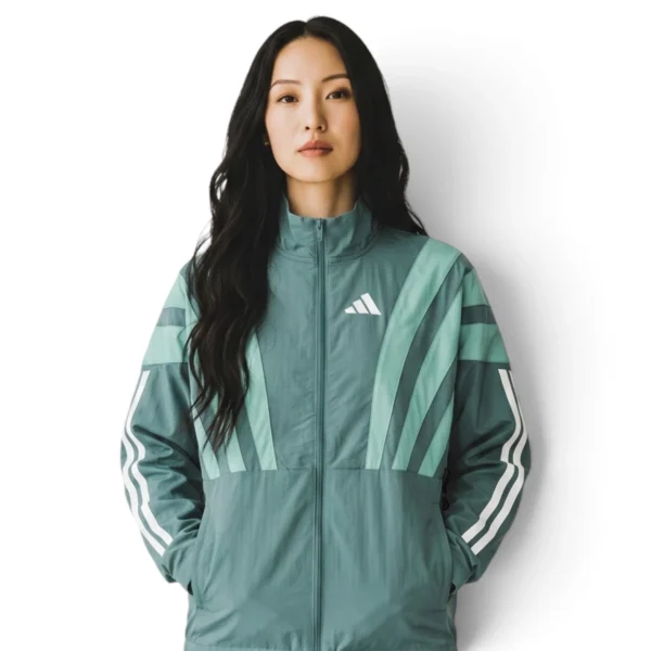 women Adizero Archive Running Jacket Preloved Teal