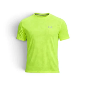 Photoroom-20260824_155702102 (1) UA Launch Camo Men's Short Sleeve High Vis Yellow / Reflective