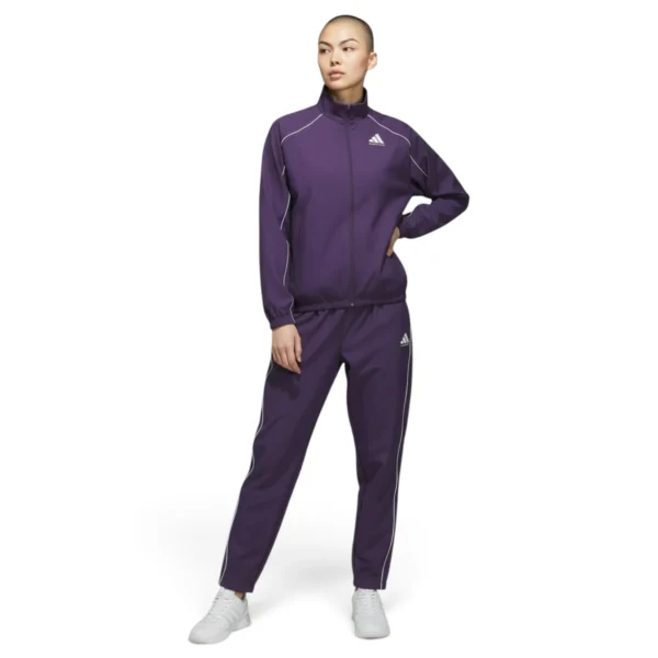 Women's CrazyLite Woven Basketball Jacket Aurora Plum/White