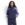 Women's Select Woven Basketball Jacket Night Indigo/Cobalt Blue
