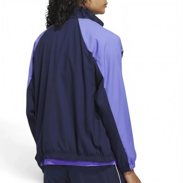 Women's Select Woven Basketball Jacket Night Indigo/Cobalt Blue
