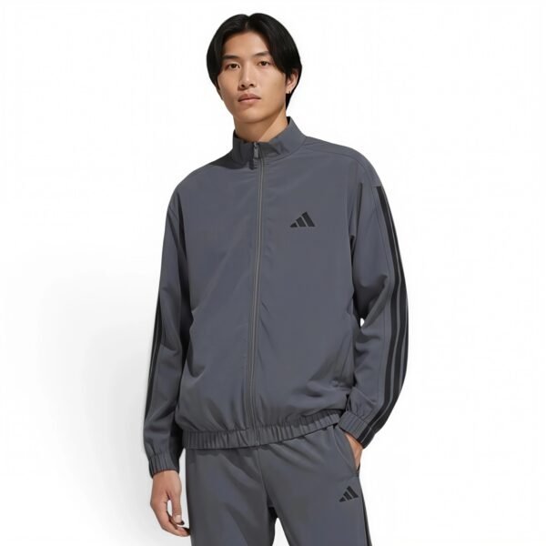 Men's 3-stripes woven track top Grey