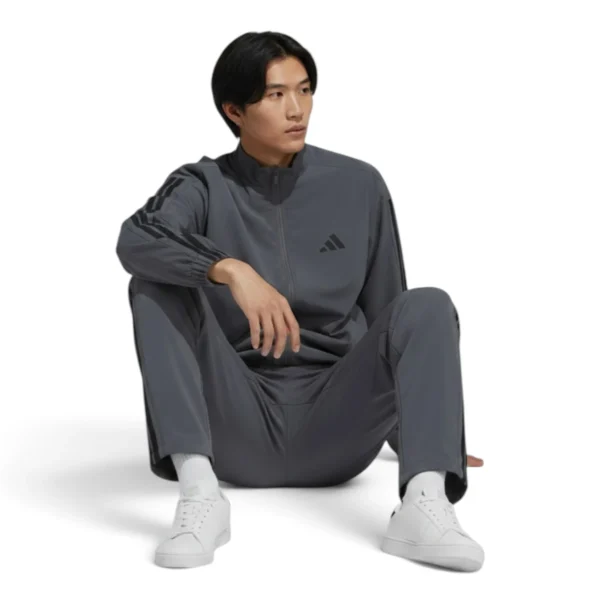 Men's 3-stripes woven track top Grey