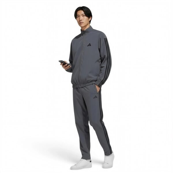 Men's 3-stripes woven track top Grey