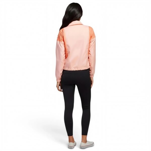 Women's 3-Stripes Athletic Lightweight Satin Jacket Glow Pink