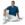 Reebok Men’s Bolt Strike Short Sleeve Crewneck T-Shirt Majolica Blue