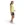 Women's Ultimate365 Zip Mock Sleeveless Polo Shirt Pure Sulfur