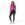 Reebok Womens Plus Logo 1/2 Zip Top Pink