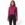 Reebok Womens Plus Logo 1/2 Zip Top Pink