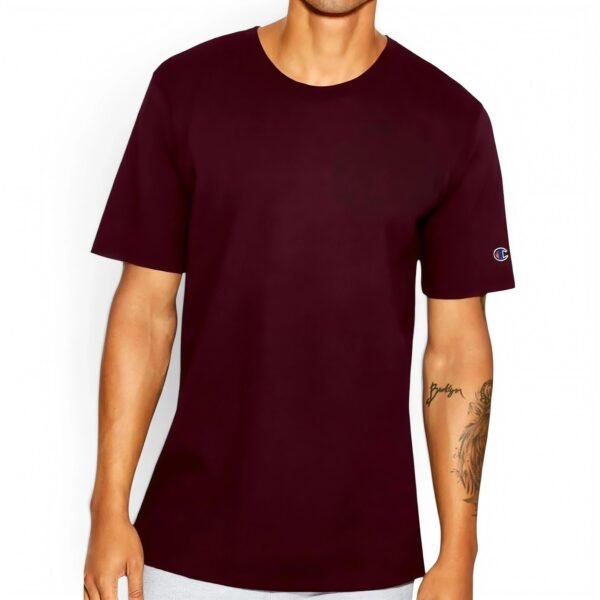 Champion Life Mens Short-Sleeve Tee Team Maroon