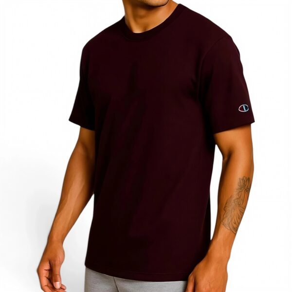 Champion Life Mens Short-Sleeve Tee Team Maroon