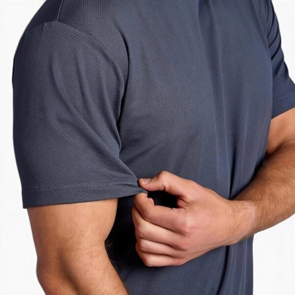 Head Men’s Top Fit Short Sleeve Crewneck T-Shirt Cool Grey