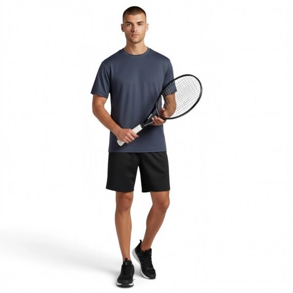 Head Men’s Top Fit Short Sleeve Crewneck T-Shirt Cool Grey