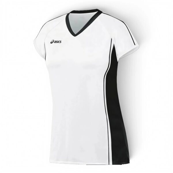 ASICS Women's Replay Athletic Jersey White/Black