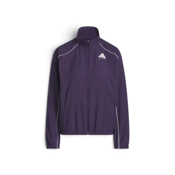 Women's CrazyLite Woven Basketball Jacket Aurora Plum/White