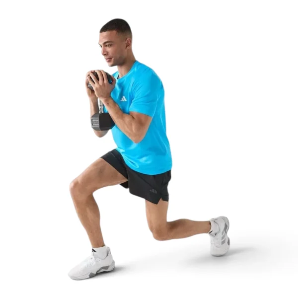 Men WORKOUT ESSENTIALS FEELREADY T-SHIRT Ray Blue