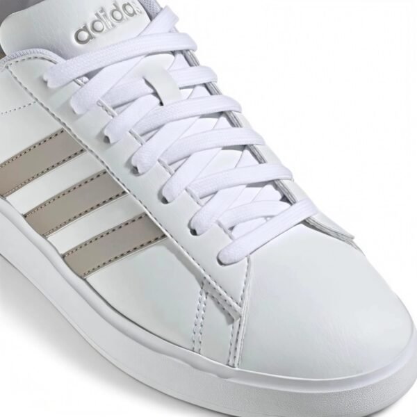 Adidas Grand Court 2.0 Shoes Cloud White / Platinum Metallic / Platin