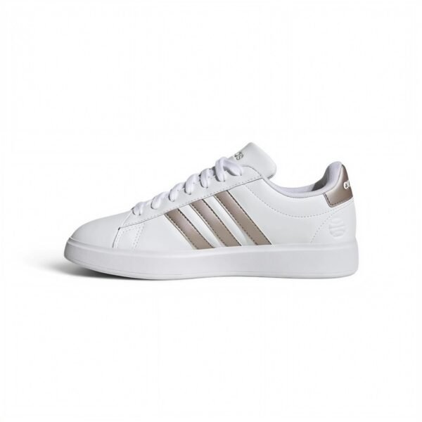 Adidas Grand Court 2.0 Shoes Cloud White / Platinum Metallic / Platin