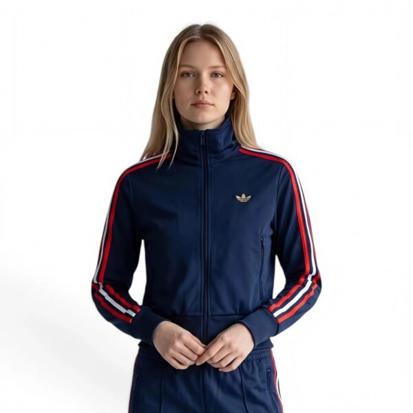 women Firebird Classic Track Top Victory Blue / Green / White / Better Sc
