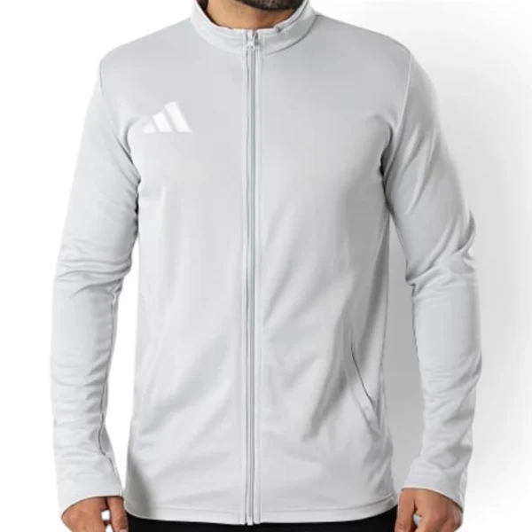Men's Entrada26 Track Jacket Team Light Grey/White