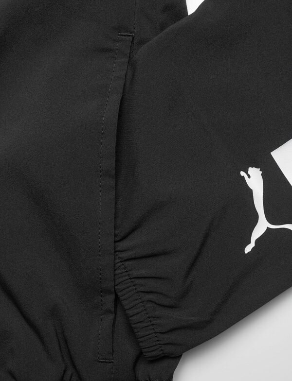 Womens Fit Woven Puma Fashion Jacket Training Athletic Outerwear Casual Full Zip Compression Black