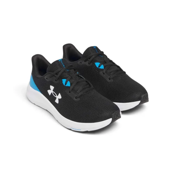 Under Armour Charged Pursuit 4 (003) Black/Electric Blue/White