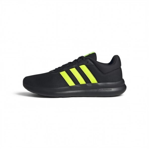 Adidas Lite Racer 4.0 Shoes Core Black/Lucid Lemon/Lucid Lemon