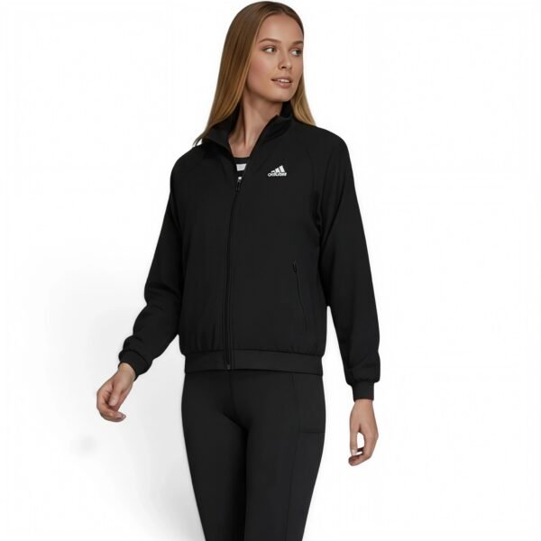 Adidas Woven Black Womens Tennis Jacket black