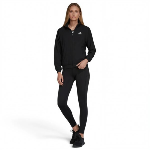 Adidas Woven Black Womens Tennis Jacket black