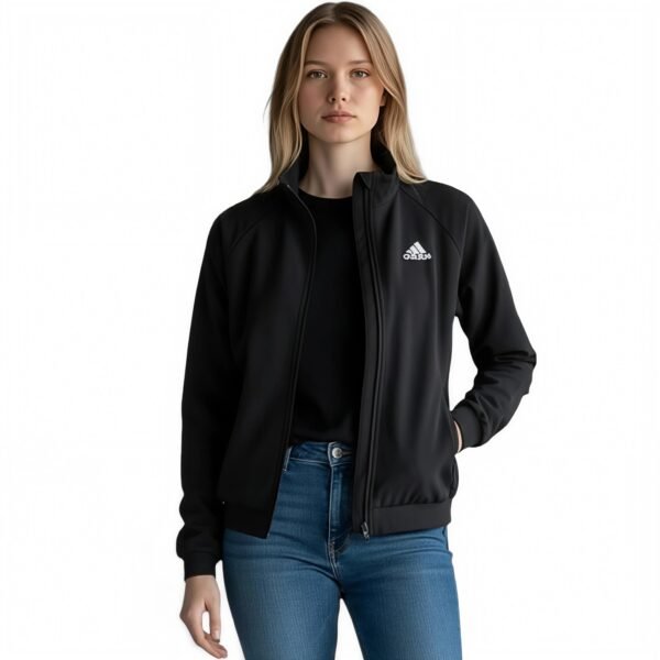 Adidas Woven Black Womens Tennis Jacket black