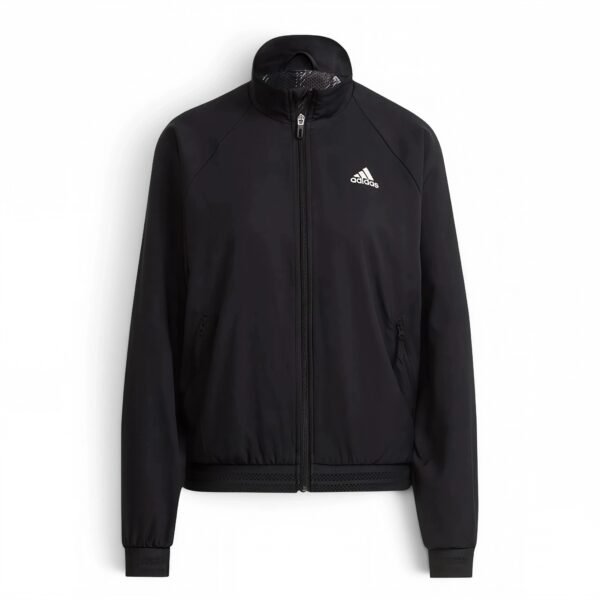 Adidas Woven Black Womens Tennis Jacket black