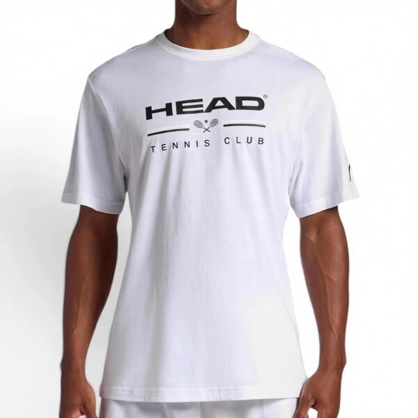 Head Men’s Graphic lettered Crewneck T-Shirt Stark White