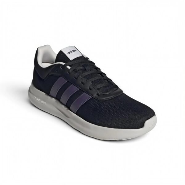 Adidas Lite Racer 4.0 Shoes Black / Core Black/Aurora Plum/Grey One