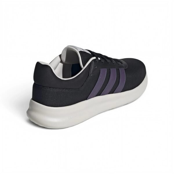 Adidas Lite Racer 4.0 Shoes Black / Core Black/Aurora Plum/Grey One