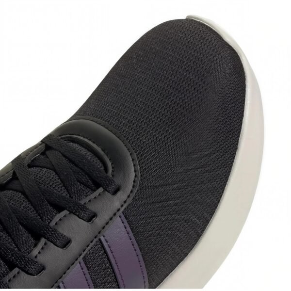 Adidas Lite Racer 4.0 Shoes Black / Core Black/Aurora Plum/Grey One
