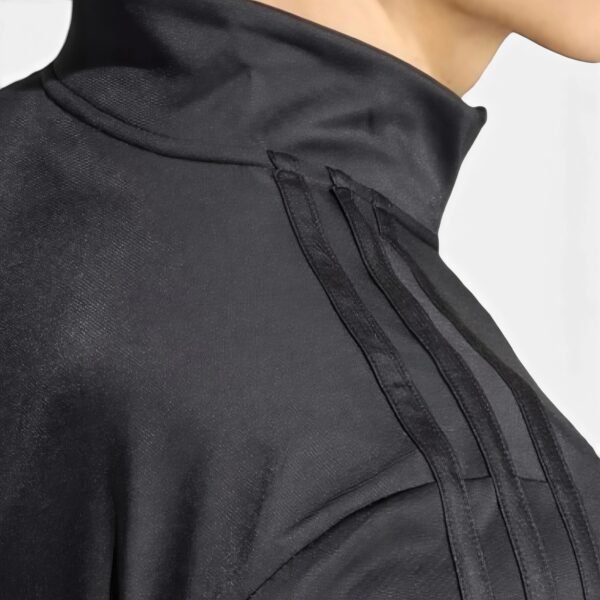 adidas men Essentials Warm-Up 3-Stripes Track Jacket Black/Black