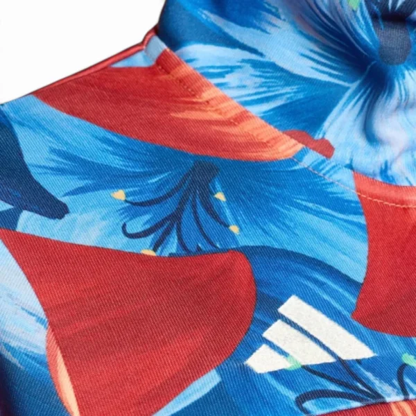 Adidas women ADIDAS x FARM RIO HOUSE OF TIRO TRACK TOP Light Blue/Tactile Red/Cream White