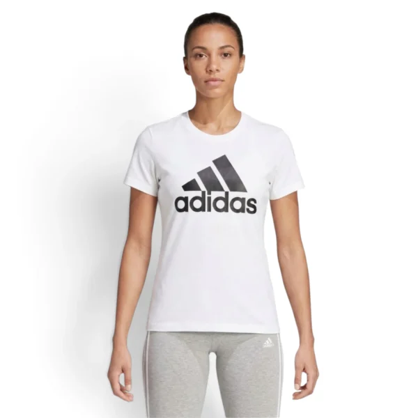 adidas women Essentials Logo Tee White/Black