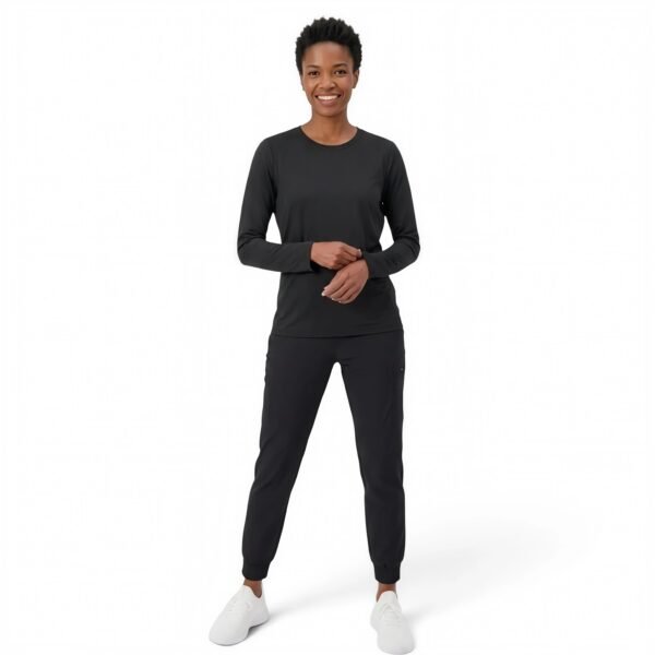 Hanes Sport Cool DRI Women's Performance Long Sleeve T-Shirt Black