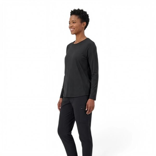 Hanes Sport Cool DRI Women's Performance Long Sleeve T-Shirt Black