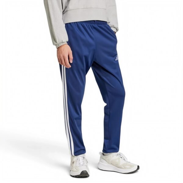 adidas men 3-Stripes Tricot Regular Tapered Track Pants Dark Blue