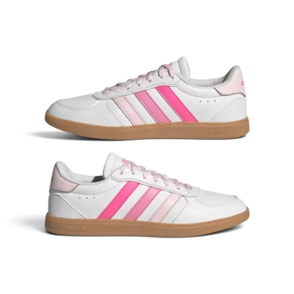 Adidas BREAKNET SLEEK  White / Clear Pink / Bliss Pink