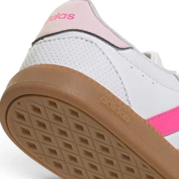 Adidas BREAKNET SLEEK  White / Clear Pink / Bliss Pink