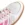 Adidas BREAKNET SLEEK  White / Clear Pink / Bliss Pink