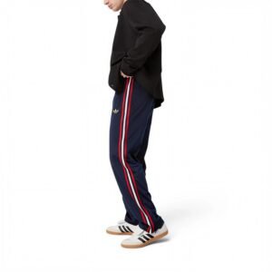Adidas men Firebird Track Pants Night Indigo / Better Scarlet / White